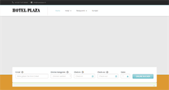 Desktop Screenshot of hotelplaza.ch